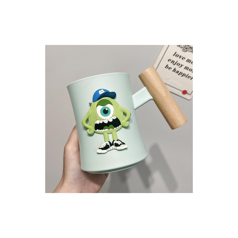 Green Toothbrush Cup For Home Use, Cute Cartoon Children's Mouthwash Cup