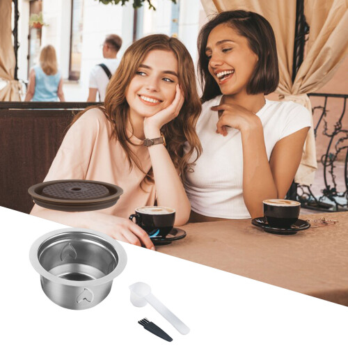 Capsules de café en acier inoxydable 304, accessoires, dosette 2