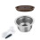 Ensemble de capsules de café réutilisables en acier inoxydable, 7