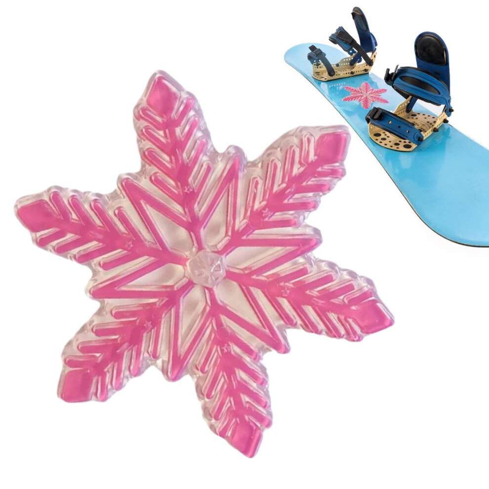 Snowflake Snowflake Stomp Pads  Snowflake Shape Stomp Mat,, Improved Grip, Snowboard Stomp Pads, Weather Resistant Design-image-OPC-PNVKG92-NEW