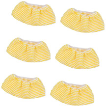 6PCS Verschiedene-Gelber und weißer Clo