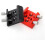 A89E Telescope Finder Scope Base Mount Adapter Flat Base for Slot 1/4 Thread Conversion Accessories Black 4