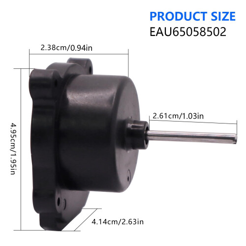 Refrigerator Cooling Component High Torque Plastic Fan Motor 1