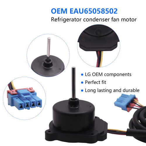 Refrigerator Cooling Component High Torque Plastic Fan Motor 2