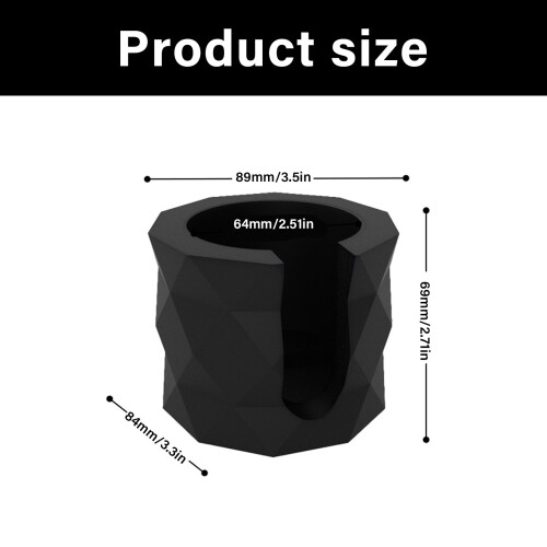 Support ergonomique de fabrication de poudre, support à poignée 2