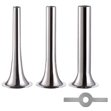 Set di lame e piastre per tritacarne, piastre di taglio in acciaio inox con fori di vario tipo, accessori per tritacarne per una lavorazione