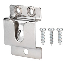 Ersatz-Mikrofonhalterung aus Metall mit Schrauben, Mikrofonclip-Halterung für Funkgeräte zur sicheren Mikrofonbefestigung, hochwertige