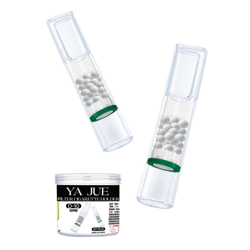 50PCS 3Layer Cigarette Filters, with Conversion ead,Remove Tar and Chemical