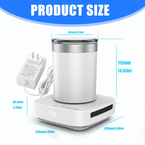 Travel Friendly Cup With Temperature Control For Hot Coffee and 2