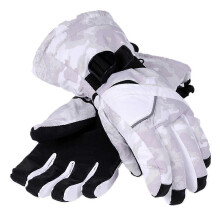 (M, Shape2) Men's and Women's Warm Gloves Waterproof and Windproof Couples Sports Motorcycle Gloves