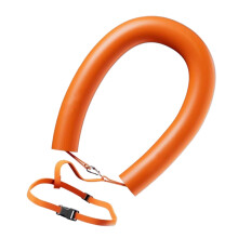 Swimming Training Foam Rod Hip Belt with Swimming Aids Orange