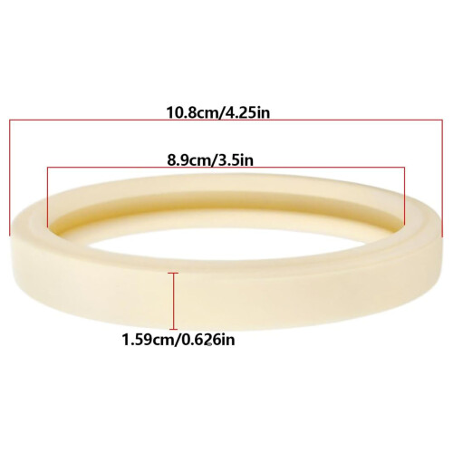 4Pieces Pool Light Lens Seals Sealing Gaskets Rubber Texture 2