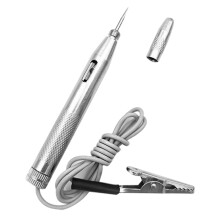 Kfz-Schaltungsprüfer-Stift, Spannungsprüfer, flexibles Kabel, elektrisches Diagnosegerät, DC 6 V–24 V, Batteriesicherungsdrahttester, kompatibel