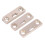 (As show, One size) 3pcs Large Medium Small Thin Needle Plate Single Needle for 591 Industrial Sewing Machine 1