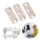 (As show, One size) 3pcs Large Medium Small Thin Needle Plate Single Needle for 591 Industrial Sewing Machine 5