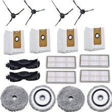 Vacuum Side Brush Dust Bag Main Brush Replacement Mop Cloth