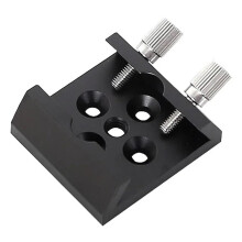 Dovetail Base Finderscope Slot with 1/4 Screw Hole(Black)