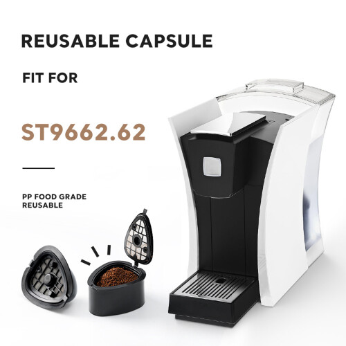 Support de dosette de filtre rechargeable, support de dosette de 1