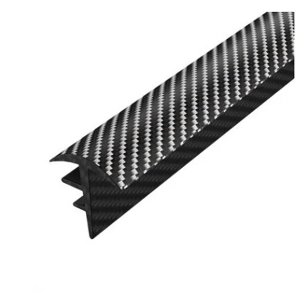 1.6M Universal Rubber Dashboard Sealing Strip, Dustproof, Sticker, Carbon Fibre Filling, Sealing Strip, Dashboard Gap (Carbon Fiber) 9412369454201