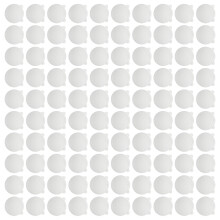 Paquet de 100 dosettes de papier d'aluminium couvre les dosettes