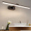 Black LED Vanity Light Bar 120cm Dimmable Mirror Cabinet Lighting Easy Install 3