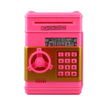Spaarpot met grote capaciteit, spaarpot met twee spaarmogelijkheden, automatische invoerfunctie en spraakmelding, grote elektronische