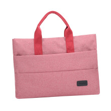 File Folder Business Briefcase Bag for Document Bag Laptop Bag Women Briefcase Pink