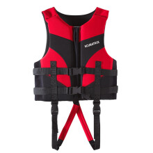 Kinder Schwimmweste Float Jacket Badeanzug Assist Schwimmtraining 4–7 Jahre Rot