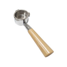 51mm Coffee Machine Portafilter With Wood Handle-Beech handle
