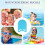 Skill Enhancer Kickboard for Pool Beach Lap Swimming Blue 3