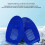 Hand Paddles for Swimming, Adjustable Strap Gear, Ergonomic Training Accessory 5