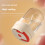 Battery Powered Mixing Cup Office Friendly Automatic-Red 6