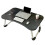 Klappbarer Laptop-Schreibtisch, schwarz, 1