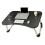 Klappbarer Laptop-Schreibtisch, schwarz, 3