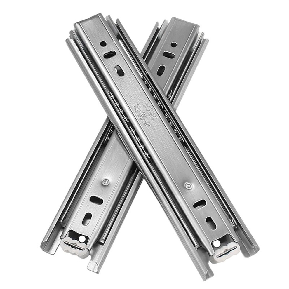 Full Extension Telescopic Slide Drawer Slides Vehicle Furniture Slider 50Kg 9189345701603