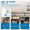 Efficient Exchange Refrigerator Water Replacement Part Metal and 6