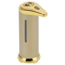 Dispenser di sapone automatico con sensore intelligente, dispenser di sapone liquido senza contatto in acciaio inossidabile resistente alle impronte