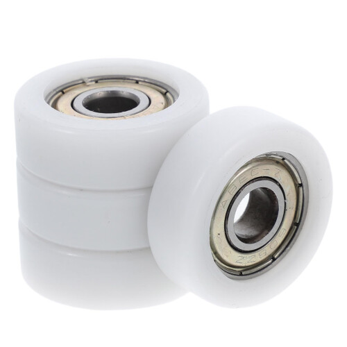 Window Guide Roller System for Sliding Door Nylon Coated Compatible Standard Rails
