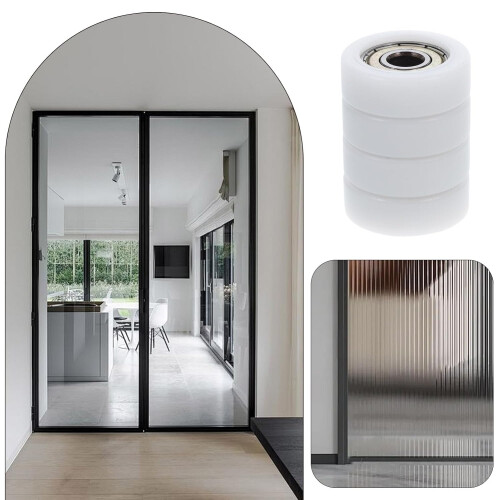 Window Guide Roller System for Sliding Door Nylon Coated Compatible Standard Rails 1