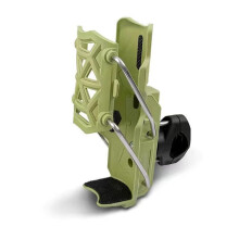 Adaptive Cycling Holder Rotating Cup For Motorcycle And Electric Scooters Automatic Clamping Bottle Holder Green