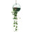 LSA Canopy Recycled 12cm Hanging Planter Clear 3