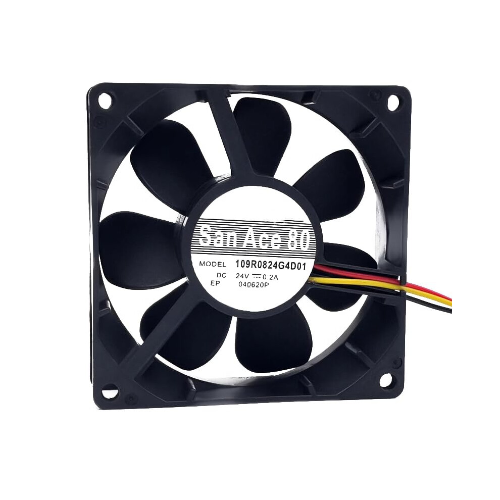 For 109R0824g4d01 8025 24V 0.2A Dual Ball Axial Flow Inverter Server Fan 8Cm 9412369455529