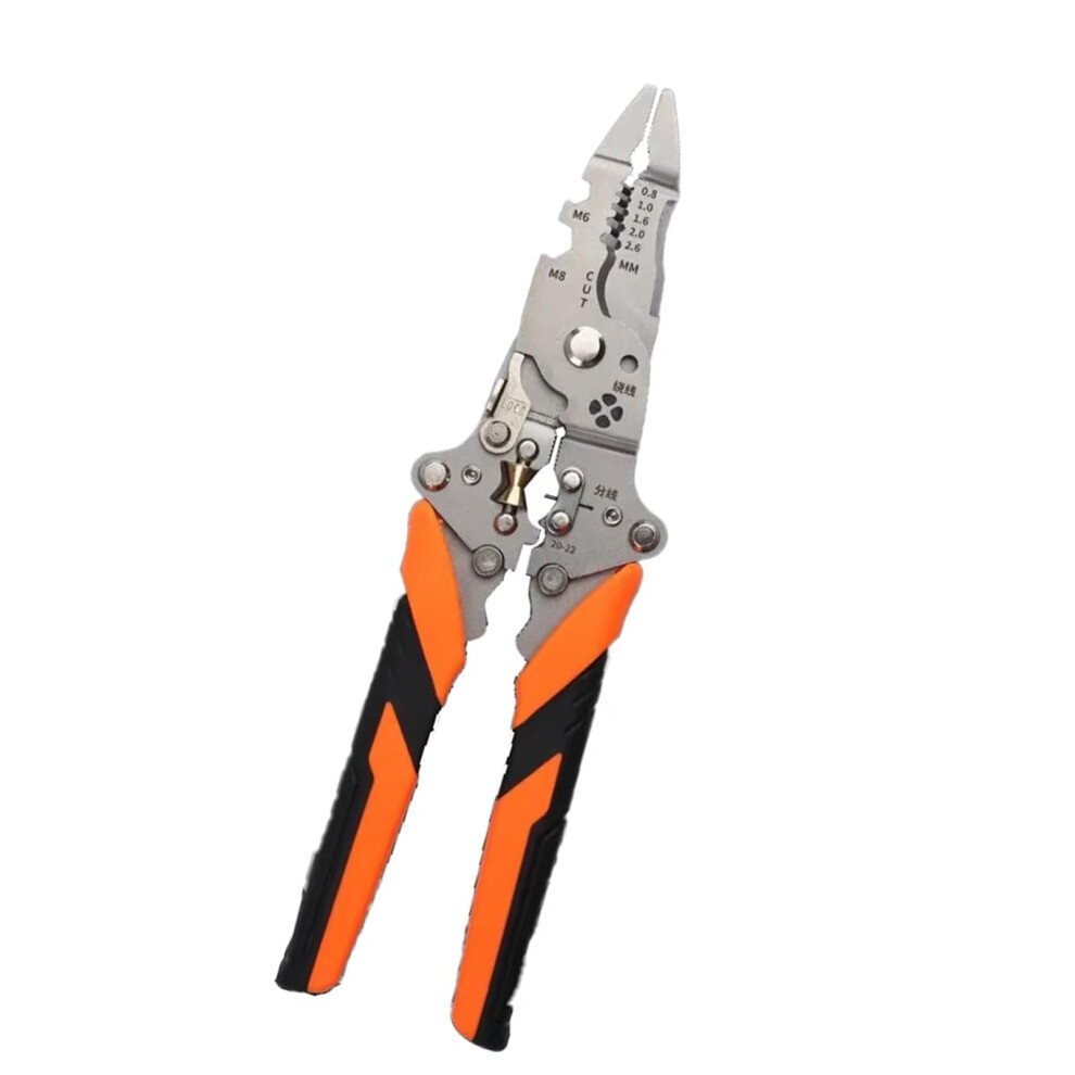 Multifunctional 14 In 1 Wire Stripper Tool Wire Repair Tool For Electricians With Folding Design And Ergonomic 9365049403177