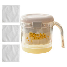 Yogurt Strainer Reusable with Mesh Homemade Kitchen Food-White