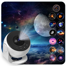 Upgrade Galaxy Projector, Home Planetarium Projector Lamp LED Space Galaxy Lamp with 13 Planet Discs