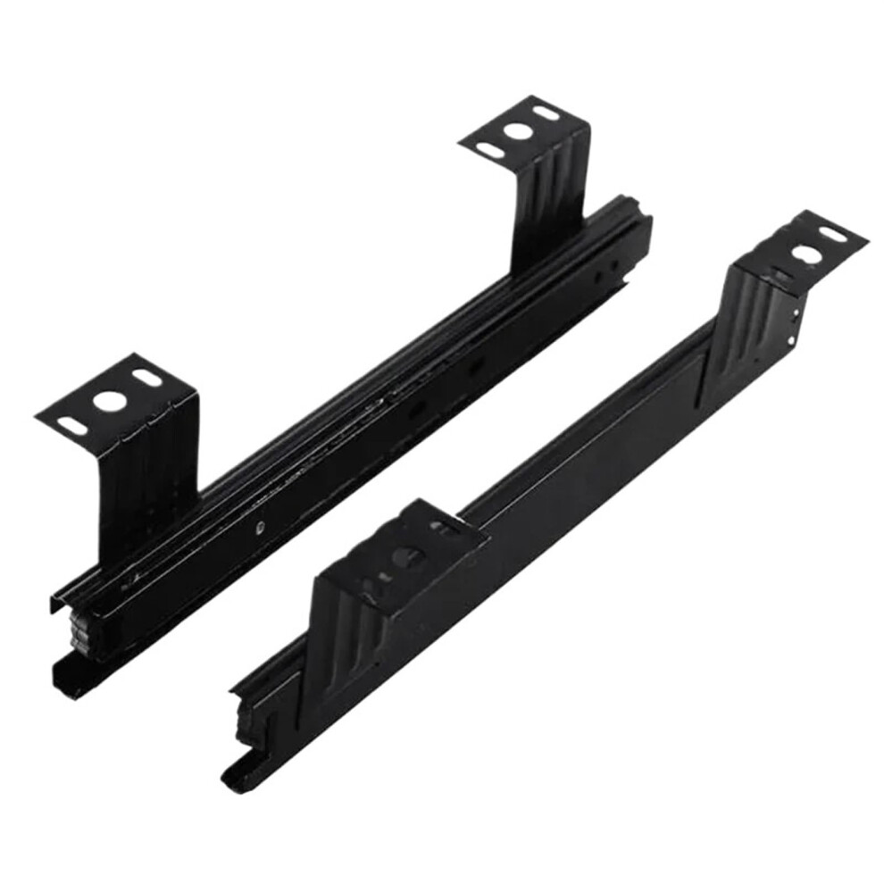 Full Extension Telescopic Slide Drawer Slides 2Pcs 10 12' Three Section Cabinet Slides 9189345701306