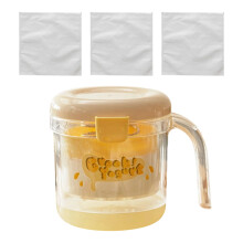 Yogurt Strainer Homemade Yogurt Filter Separator-Creamy yellow