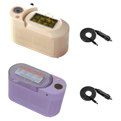 Portable Countertop Ice Maker Semiconductor Miniature-Purple 1