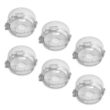 6Pcs/set Stove Knob Cover Lock Blocker Children Protector