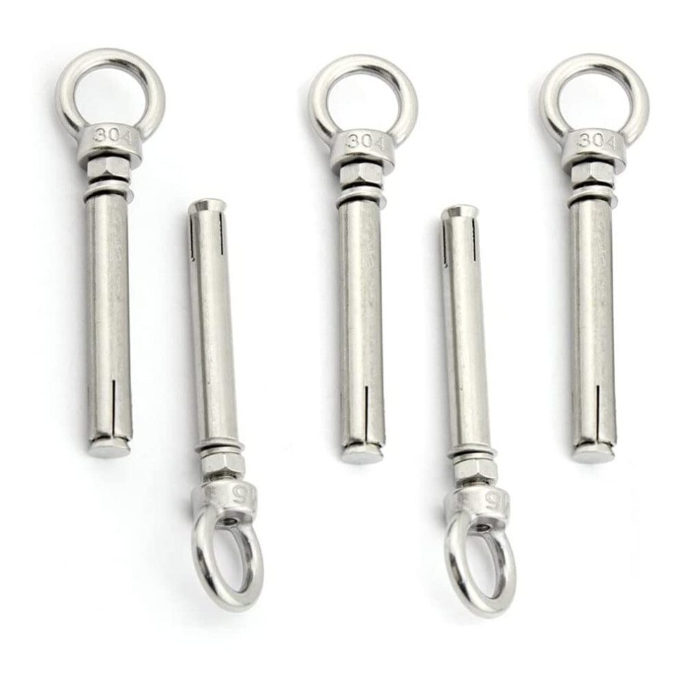 Expansion Screw Bolts, Anchor Bolt Hooks,Hollow Wall Anchors,M860 M670/80Mm 304 Stainless Steel 9189345702129